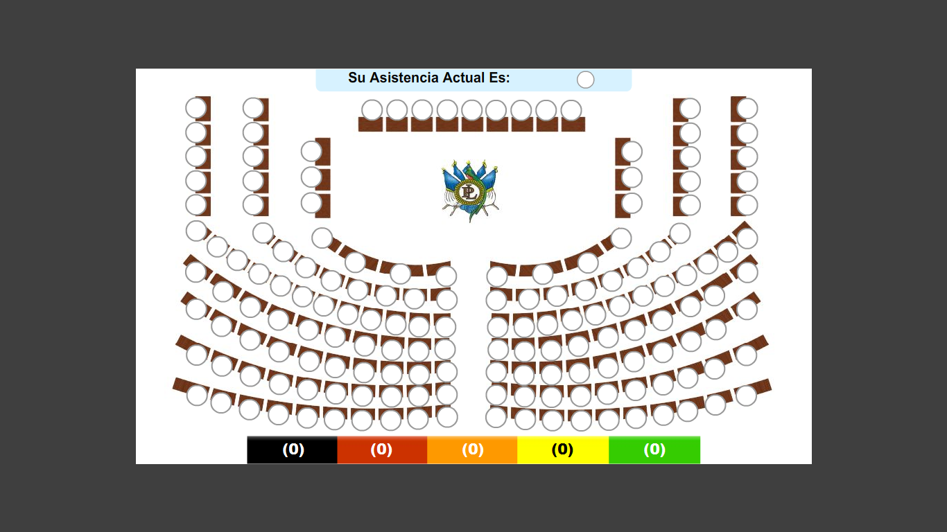 Pantalla electrónica Congreso de la República